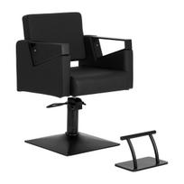 Kirpyklos kėdė Hair System Duplex Noir juoda