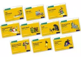 KNYGA Gill Munton Read Write Inc. Phonics: Geltona Set 5 Core Storybooks (Mixed Pack of 10)