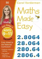 KNYGA Carol Vorderman Maths Made Easy: Decimals, Ages 9-11 (Key Stage 2)