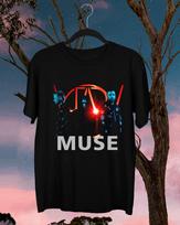 Muse Grupės Nario Dovana Gerbėjui Visų dydžių Juodi Unisex Marškinėliai AG1199 Unisex Marškinėliai L