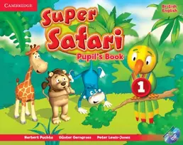 KNYGA Herbert Puchta Super Safari Level 1 Pupil's Book with DVD-ROM