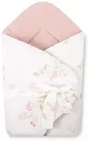 Sensillo Kūgis MUŚLIN 75X75 FLOWERS Rožinis