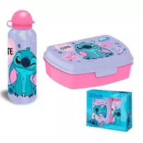 KIDS Rinkinys 2in1 Pietų dėžutė + Buteliukas Butelis vaikams Lilo ir Stitch / St00133