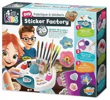 Buki France Kūrybinis 3D lipdukų gamybos rinkinys vaikams 6+ (20 vnt.)