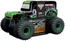 Eurographics Monster Jam dėlionė 550 dalių metalinėje dėžutėje – kolekcinė