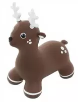 Gerard Toys Vaikiškas šokliukas elniukas 61 cm – neslystantis, su pompa, 12+ mėn.