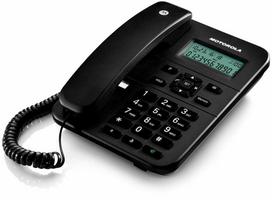 Motorola CT202 landline phone juodos spalvos