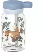 Gertuvė U-grow buteliukas su šiaudeliu CAMPUS 450 ml MIŠKO DRAUGAI 107480065408
