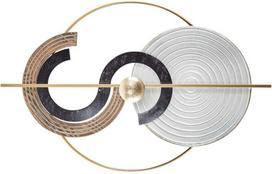 Beliani sienų dekoracija BRAGA, metalinė, 55 cm, spalvinga