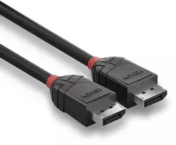 Kabelis - LINDY 3m DisplayPort 2.1 54Gbps 16K 60Hz Juodas