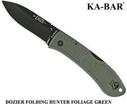 Ka Bar Peiliukas KABAR Dozier Hunter Foliage Žalias 4062FG