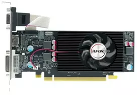 Afox Vaizdo plokštė - radeon r5 240 4gb ddr3 128bit dual dp lp single fan