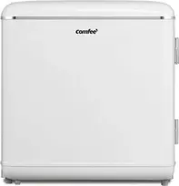 Comfee mini šaldytuvas retro dizaino, 47 l talpa, reguliuojamas termostatas, baltas, RCD50WH2EURT(E)