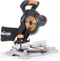 Evolution Power Tools akumuliatorinė nuožulinė pjovimo staklės R185CMS-Li, 185 mm, be akumuliatoriaus