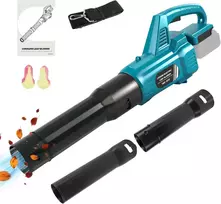 Conblom Akumuliatorinis lapų pūstuvas su Turbo funkcija, suderinamas su Dewalt 18 V/20 V akumuliatoriais, 33 m/s oro srautu, FOZZ0350