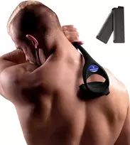 BakBlade vyriška kūno ir nugaros skustuvė, ergonomiška, keičiamų peiliukų, 2.0 Plus
