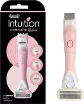 Wilkinson Sword bikini srities skutimosi mašinėlė ir trimeris, 5 ašmenys, vandeniui atsparus, Intuition Complete