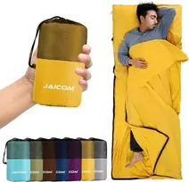 Jaicom ultralengvas miego maišas 220 x 90 cm su užtrauktuku, poliesteris, JCM-GZD03