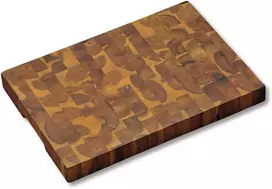 Kesper pjaustymo lenta mozaikinė iš akacijos medienos 42 x 30 x 4 cm ruda