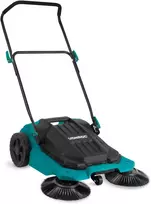 Vonroc mechaninė stumdomoji šluota lauko ir vidaus paviršiams, 65 cm plotis, 18 l talpa, PS503AC