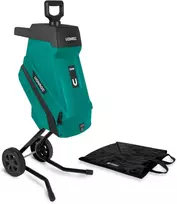 VONROC sodo smulkintuvas 2500 W, iki 45 mm šakų, su 45 l surinkimo maišu GS502AC