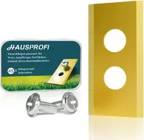 Hausprofi vejos robotų peiliukai iš nerūdijančio plieno, titanu dengti, 0,75 mm, Worx Einhell LandXcape Zoef, 45 vnt.