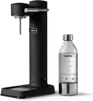 Aarke vandens gazavimo aparatas Carbonator 3, nerūdijantis plienas, juodas matinis, 800 ml