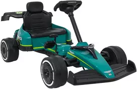 Vaikiškas Aston Martin Go-Kart su pavarų dėže ir rankiniu stabdžiu, iki 25 kg