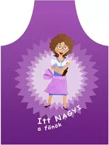 Froster Virtuvinė prijuostė močiutei, apsauga nuo ugnies