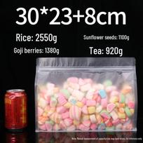 Miao Jiayi Frosted Octagonal Stand-up Bags with Handle