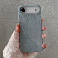 Vintage Denim Fabric Armor Case for iPhone 17 Air 16 15 14 13 12 17 Pro Max 11 Plus 16E se4 Luxury Cooling Frameless Phone Cover iPhone17 Pro