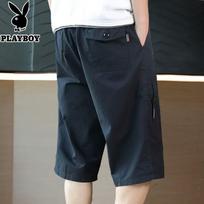 PLAYBOY Men's Pure Cotton Summer Casual Shorts XL
