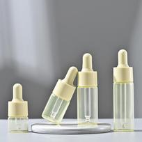10pcs/lot 5ml 10ml 15ml 20ml Glass Dropper Bottle Jar Vial Empty Refillable Essential Oil Bottle With Glass Pipette For Cosmetic 5ml geltona