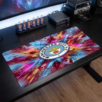 Manchester City Printed Large Mouse Pad, Non Slip Soft Rubber Gaming Desk Mat for Office Laptop Computer Decor 30cmx60cm（11.8x23.6inch）
