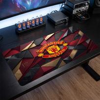 Manchester United Printed Large Mouse Pad, Non Slip Soft Rubber Gaming Desk Mat for Office Laptop Computer Decor 30cmx60cm（11.8x23.6inch）