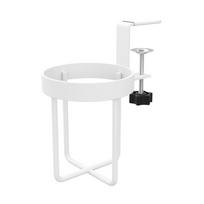 Space Saving 2 in 1 Clip-on Cup Holder Metal Rust Proof Cup Hanging Storage Holder Durable Waterproof Desktop Mug Rack Table balta