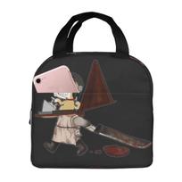Silent Hill 2 True Ending Insulated Lunch Bag for Kids School Cooler Thermal Food Box Tote Portable Lunch Boxes Container One Size