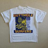 Butthole Surfers 90's Style Tour Graphic Tee Tshirt L Washed White S