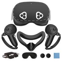 Premium Silicone Virtual Reality Gear Set With Controller Covers Device Case And Lens Guard For Immersive Experience 1