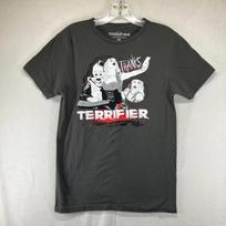 Terrifier Slasher Film T Shirt Small Art the Clown Horror Movie Blood Splatter 3XL