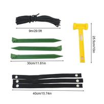 Tree Staking Kit Heavy-Duty Tie-Down Tree Stakes And Supports For Leaning Trees For Against Bad Weather Wind Protection