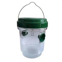Solar Wasp Trap Waterproof Mosquito Zapper Safe Non Toxic Reusable Fruit Fly Catcher Home Garden Insect Killer žalia
