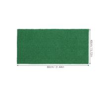 Turtle Basking Mat Realistic Synthetic Grass Ramp Reptile Resting Platform Aquarium Terrarium Lawn Carpet Garden Turf Rug Indoor 80X40X0.2CM