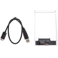 2.5'' USB 3.0 to SATA SSD HDD Hard Drive Disk External Case Enclosure