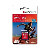 AgfaPhoto SDHC kortelė 8GB High Speed Class 10 UHS-I U1 V10