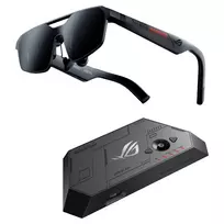 ASUS ROG XREAL R1-N žaidimams skirti AR akiniai 240 Hz, siauras dydis IPD 63 (57-66 mm), juodi