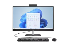 HP All-in-One 27-cr0912nc stalinis kompiuteris, Intel Core i5-1334U, 16GB RAM, 512GB SSD, 27 colių Full HD IPS ekranas, Windows 11 Home, baltas