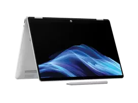 HP OmniBook 5 Flip 14-fp0034ne Nešiojamas Kompiuteris, Intel Core Ultra 7 150U, 24GB RAM, 1TB SSD, 14.0 inch WUXGA Touch, Ceramic White, Windows 11 Home