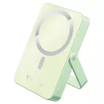 Verbatim Charge 'n' Go Magnetic Wireless Power Bank with Stand 10000mAh USB-C PD 3.0 Green