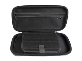 LEXIP Carry and Protect Case, skirta Nintendo Switch / Switch OLED – Juodas, kietas EVA dėklas kelionėms